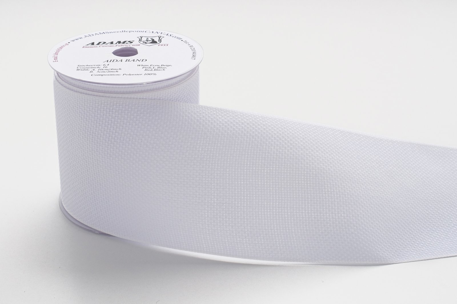 18FASKENxxxPOL(b)[EMBROIDERY BRAID 10cm. POLYESTER [WHITE]